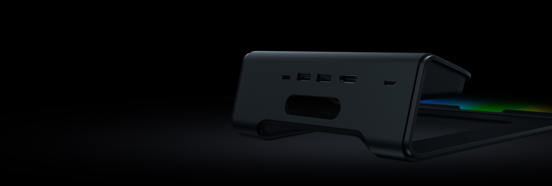 Razer Laptop Stand Chroma V2 Customizable Chroma RGB Lighting